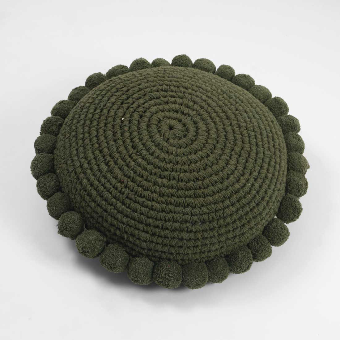 Holly Crochet Pillow Cover | Woven Home Décor | Holiday Gifting