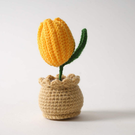 Handcrafted Crochet Tulip