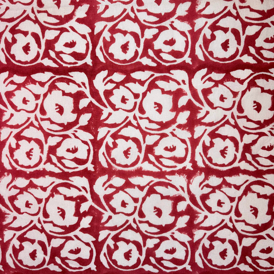 Ilish Block Print Cotton Fabric