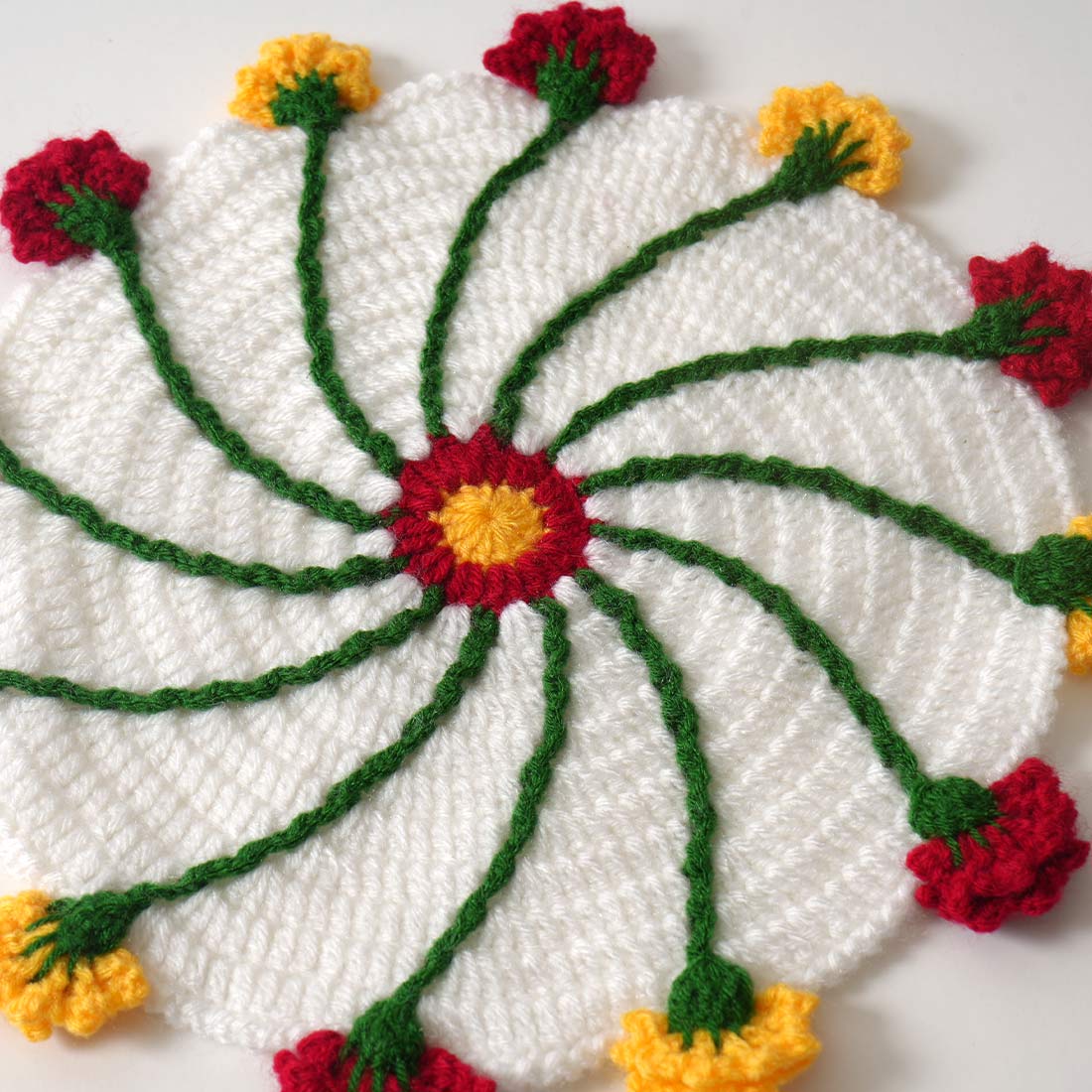 Rose Mandala Crochet