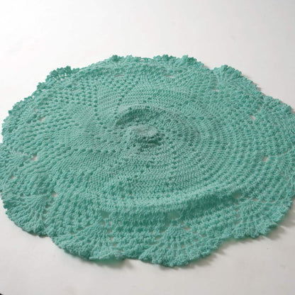 Blush Petal Crochet Doily