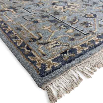 Madeline Hand-Knotted Oushak Rug | Hand-woven Wool Rug