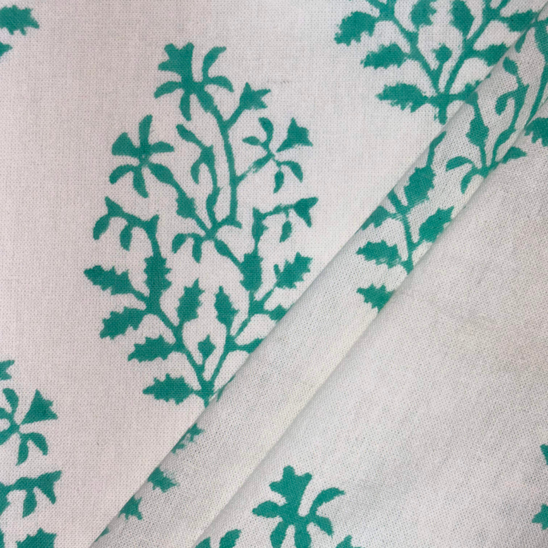 Arune Block Print Cotton Fabric