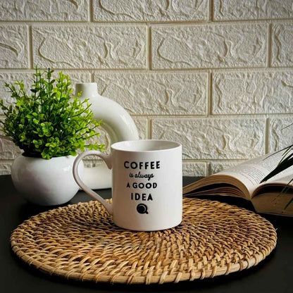 Ovalo Rattan Cane Placemat – Handwoven Natural Elegance