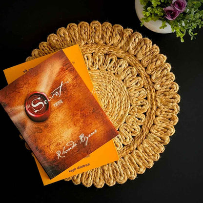 KoshaMini™ Square Jute Coaster – 6″