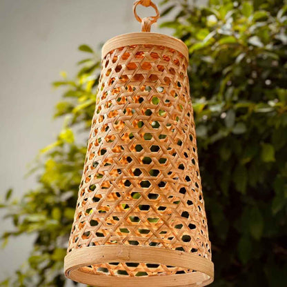 Hanging Natural Lampshade (Without Electrical Accessories)