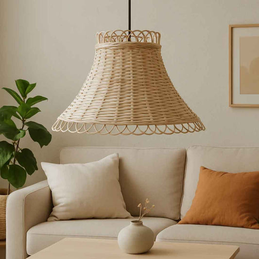Cane Hanging Lampshade