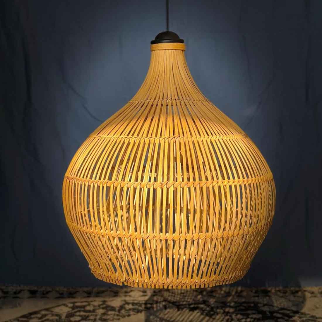 Rattan look Lampshade - (Without Electrical Accessories)