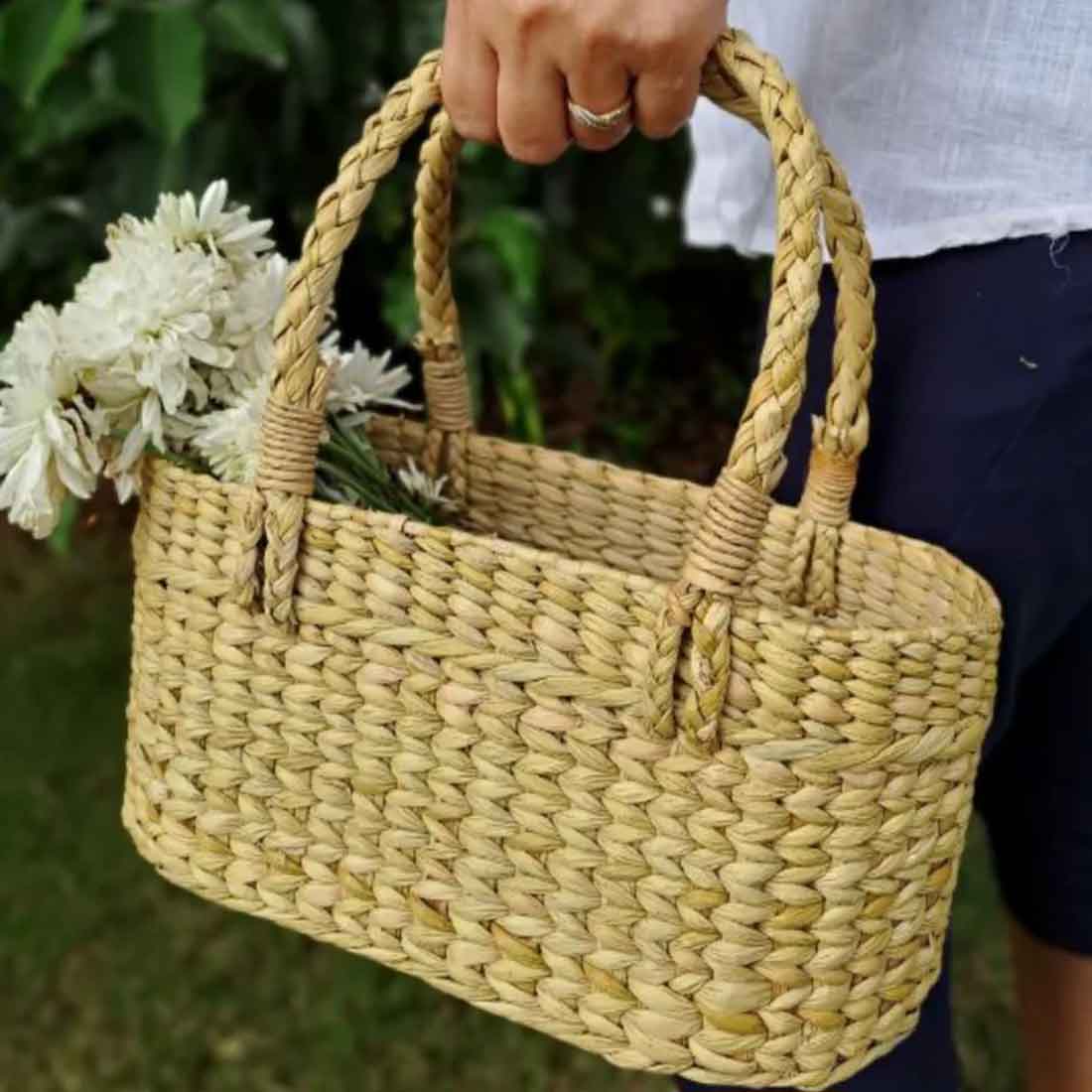 Tanirika Rect Woven Basket