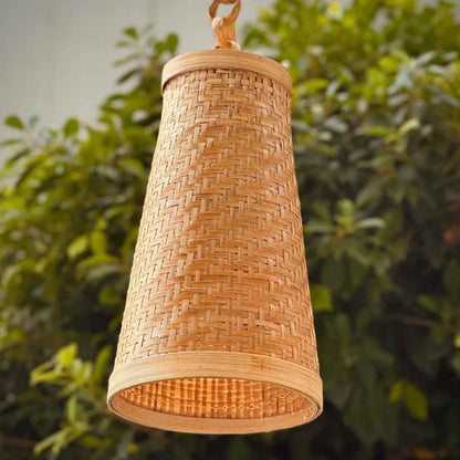 Hanging Natural Lampshade (Without Electrical Accessories)