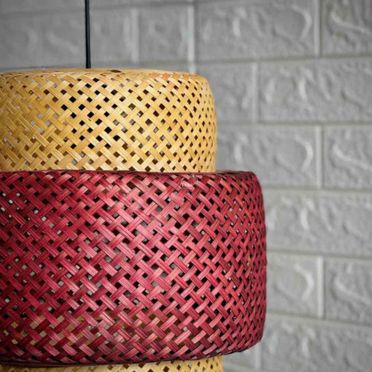 Three Stage Lampshade - Chocolate color (Without Electrical Accessories)