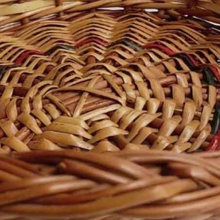 Willow Wave Basket - Premium Handwoven (Single Pc)