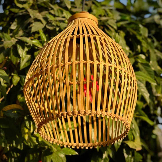 Rattan look Lampshade - (Without Electrical Accessories)
