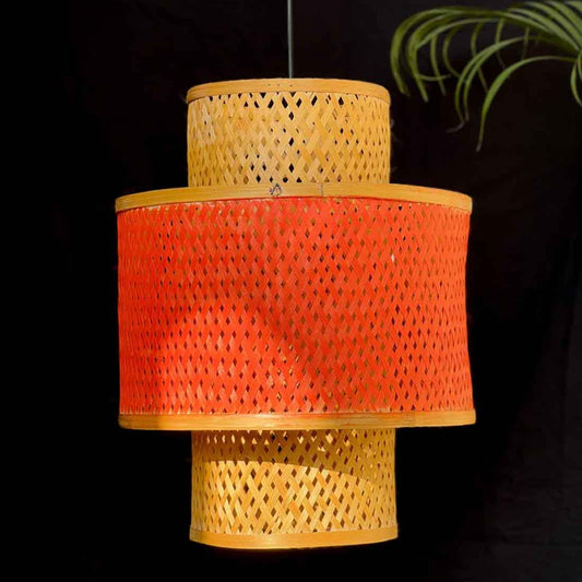 Double layer Lampshade - Outer layer Color (Without Electrical Accessories)