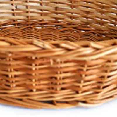 Aura Oval Hamper Basket - With Handle