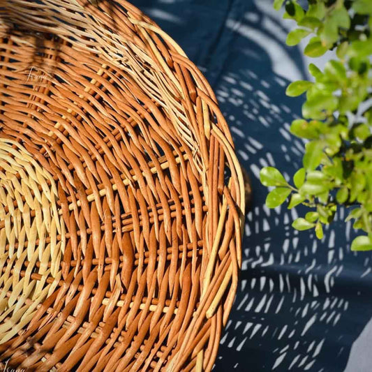 Kaviyara Round Woven Basket
