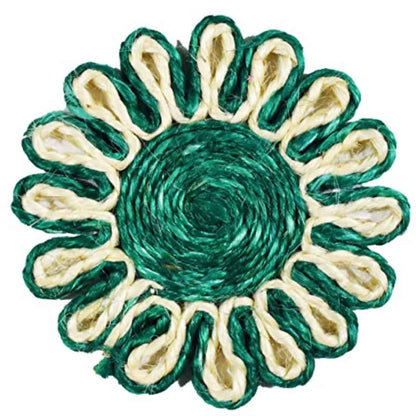 Jute Charm Coaster - 4.5" Handwoven Eco-Elegance