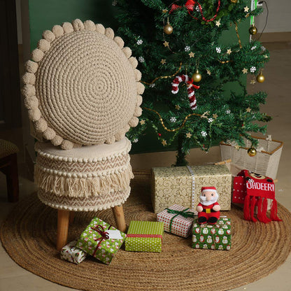 Carol Crochet Pillow Cover | Woven Home Décor | Holiday Gifting