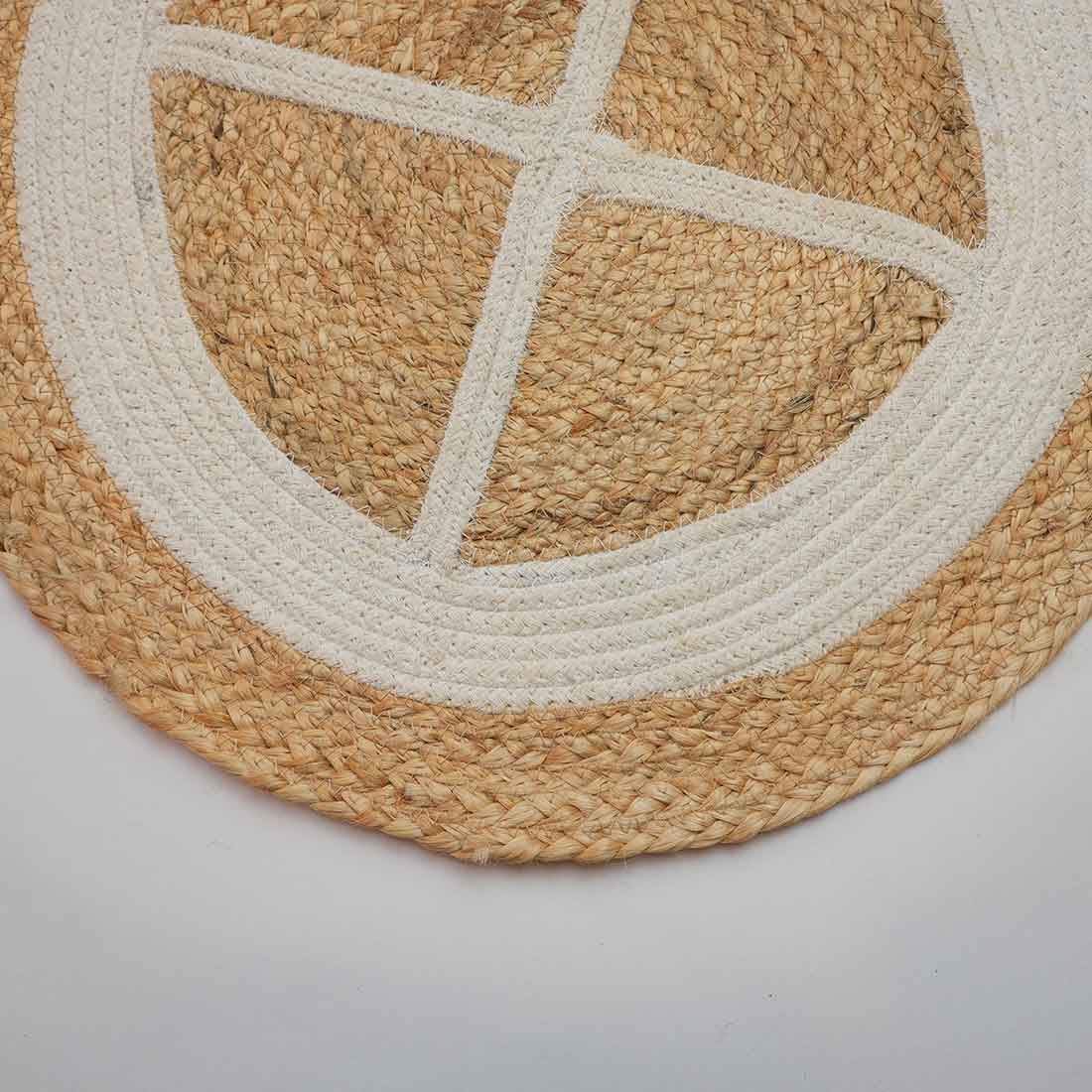 Oats Round Woven Placemat