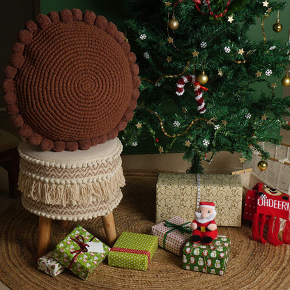 Noell Crochet Pillow Cover | Woven Home Décor | Holiday Gifting