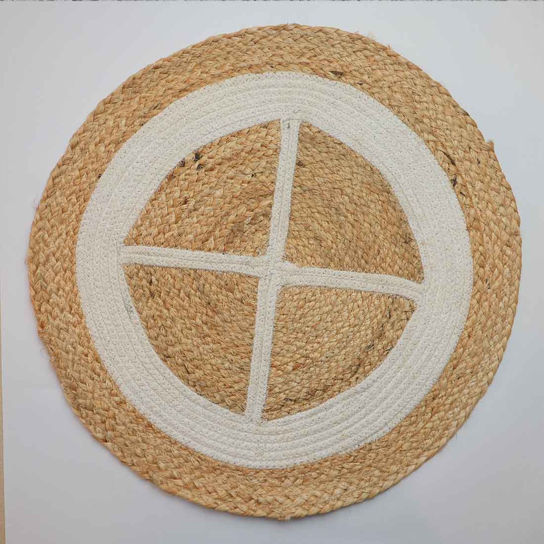 Oats Round Woven Placemat