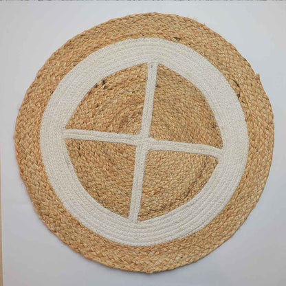 Oats Round Woven Placemat