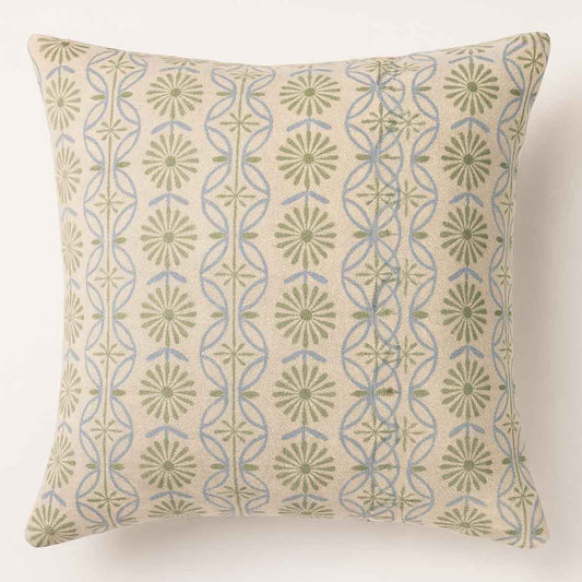 Mahi Block Printed Pillow Cover