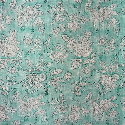 Chaap Block Printed Linen Fabric | Upholstery & Home Décor Fabric
