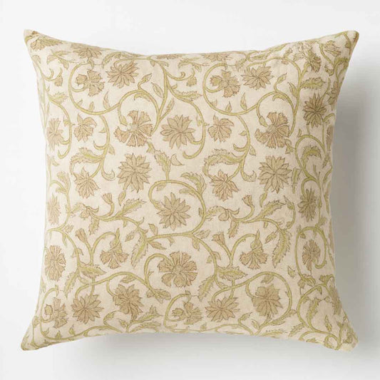 Vani Block Printed Pillow Cover