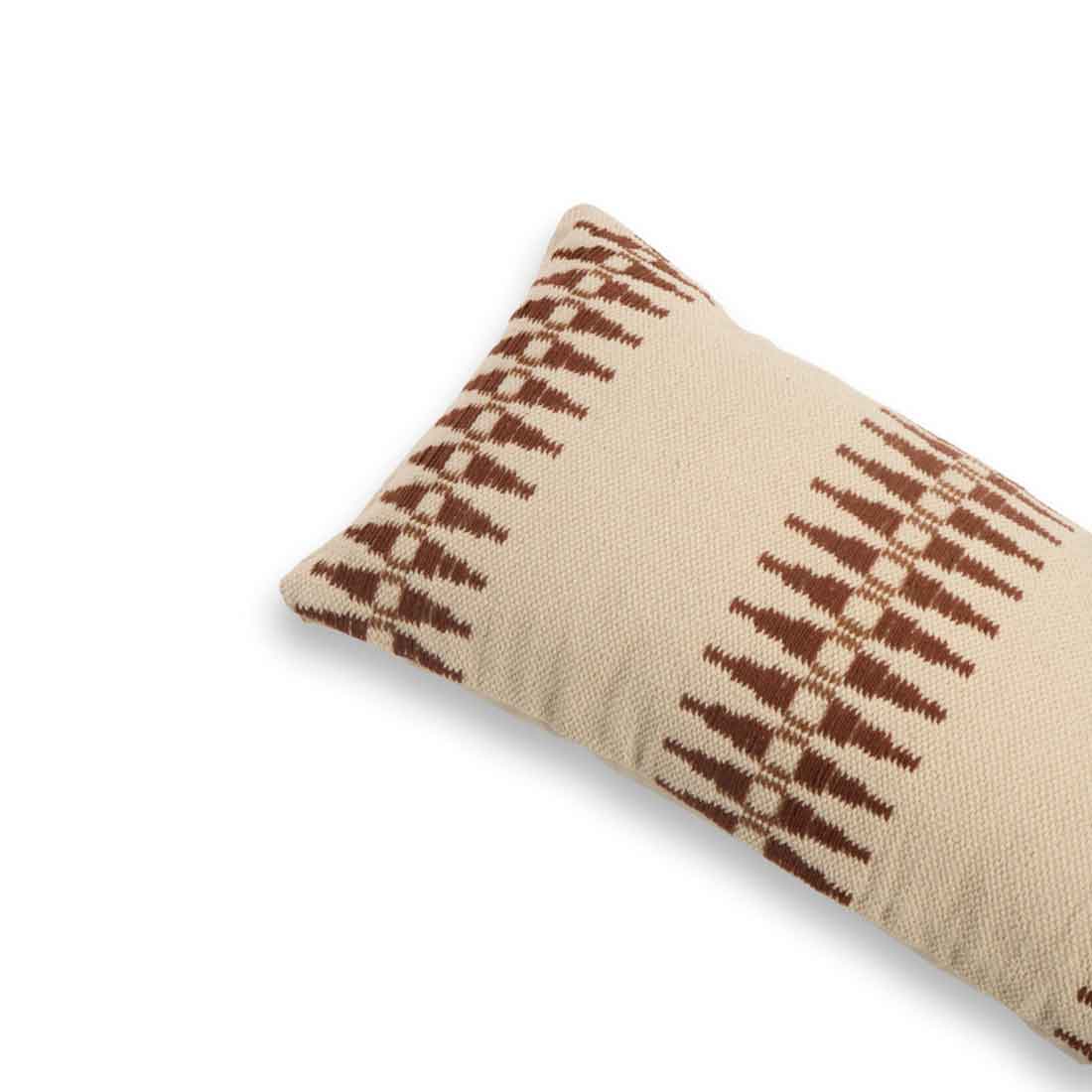 Hava Lumbar Woven Pillow Cover