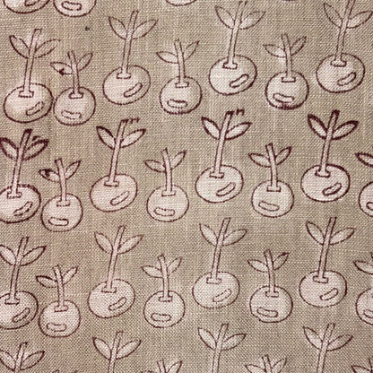 Dhair Block Printed Linen Fabric | Upholstery & Home Décor Fabric