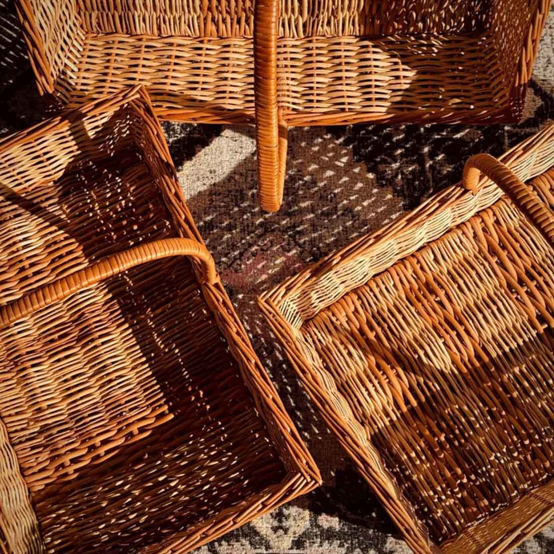 Aishvarya Tray Woven Basket