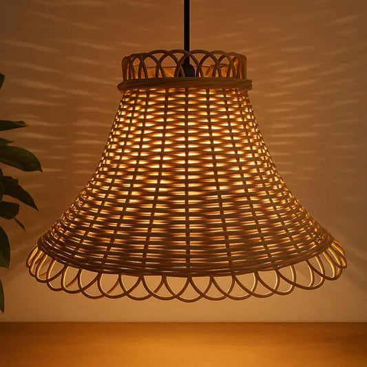 Cane Hanging Lampshade