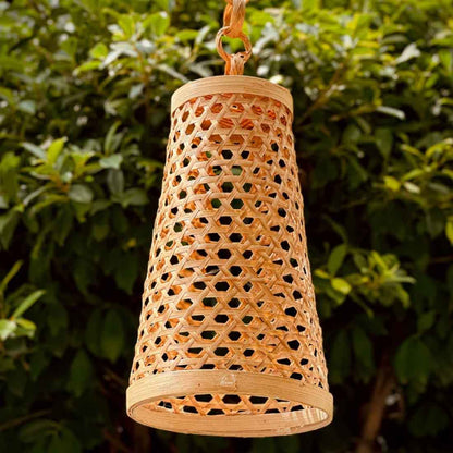 Hanging Natural Lampshade (Without Electrical Accessories)