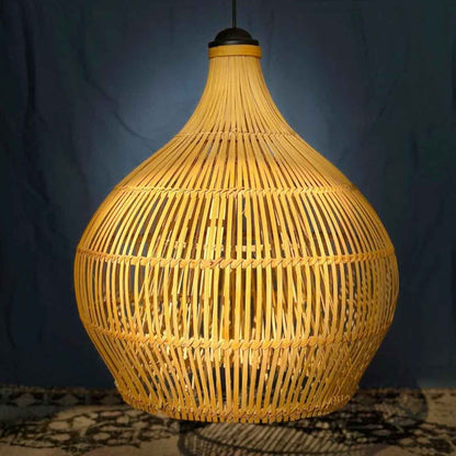 Rattan look Lampshade - (Without Electrical Accessories)