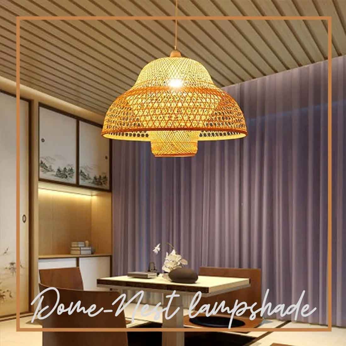 Mushroom Lampshade Natural (Without Electrical Accessories)