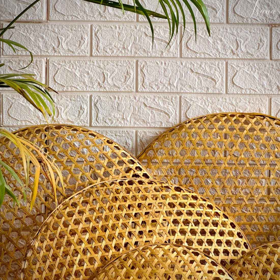 STAR BAMBOO MAT LAMPSHADES