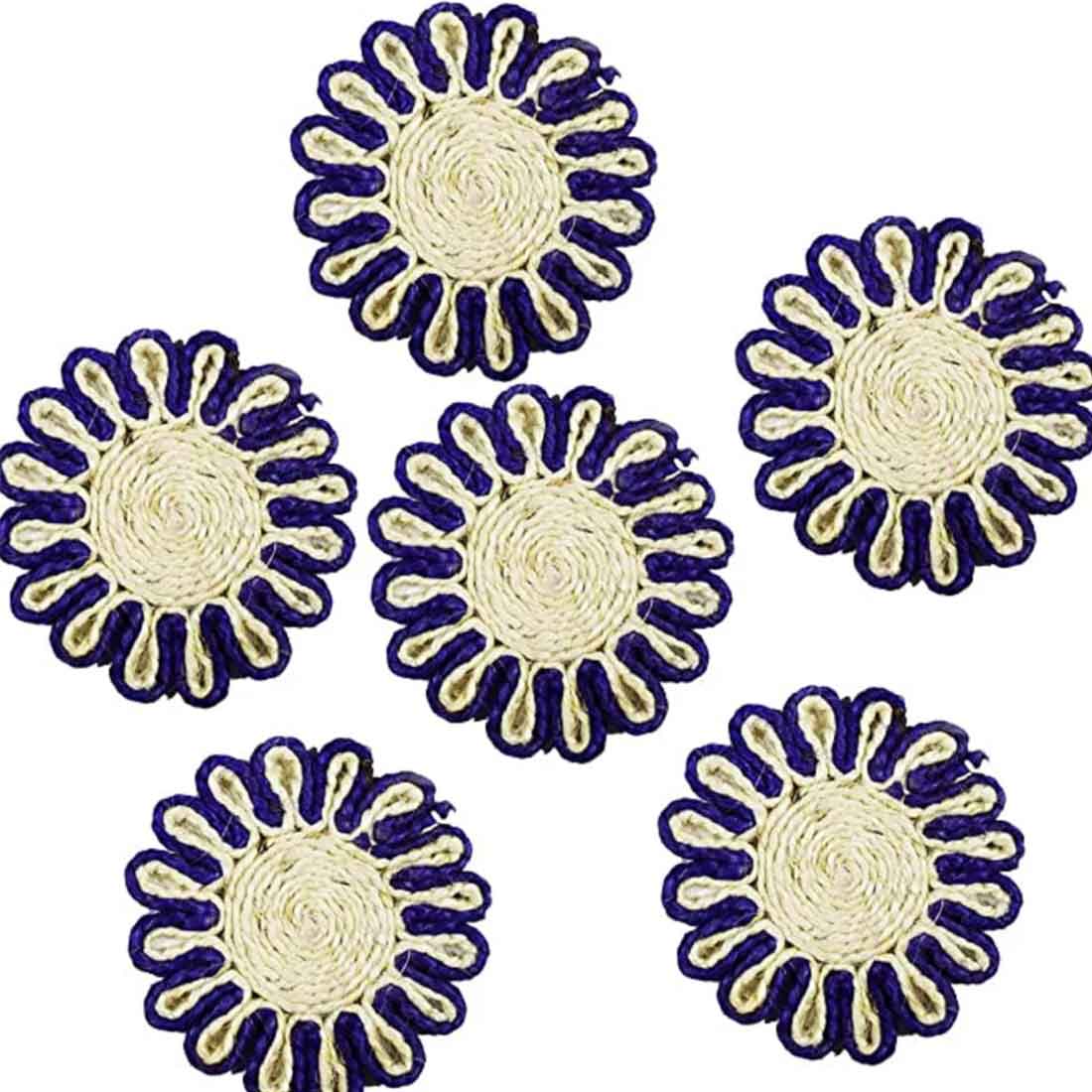 Jute Charm Coaster - 4.5" Handwoven Eco-Elegance