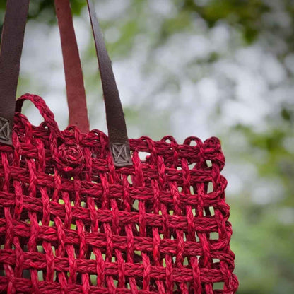RangSaaj Sabai Mesh Bag - Assorted Handwoven Tote