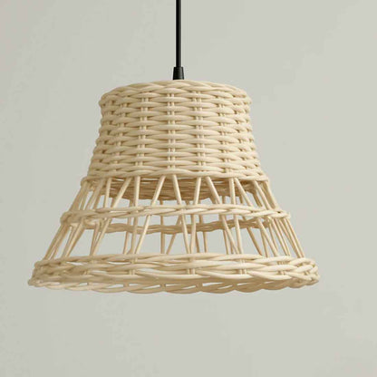 Cane Hanging Lampshade