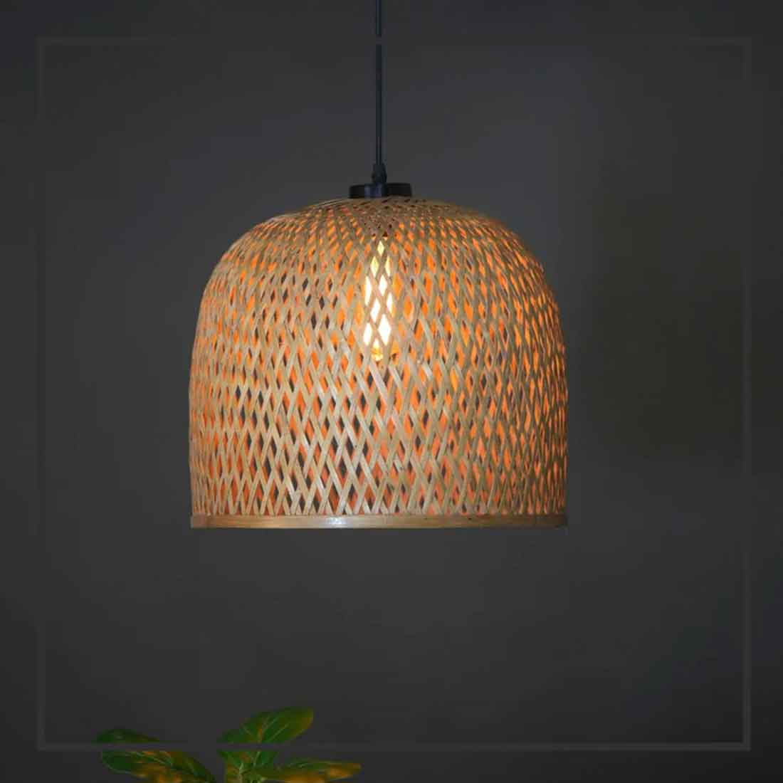 Dome Shaped Lampshade - (Without Electrical Accessories)