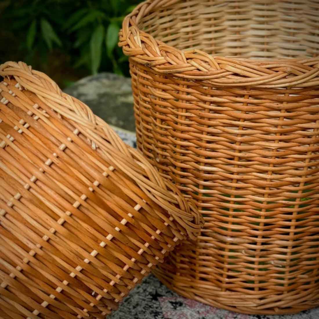 Rop Woven Round Planter