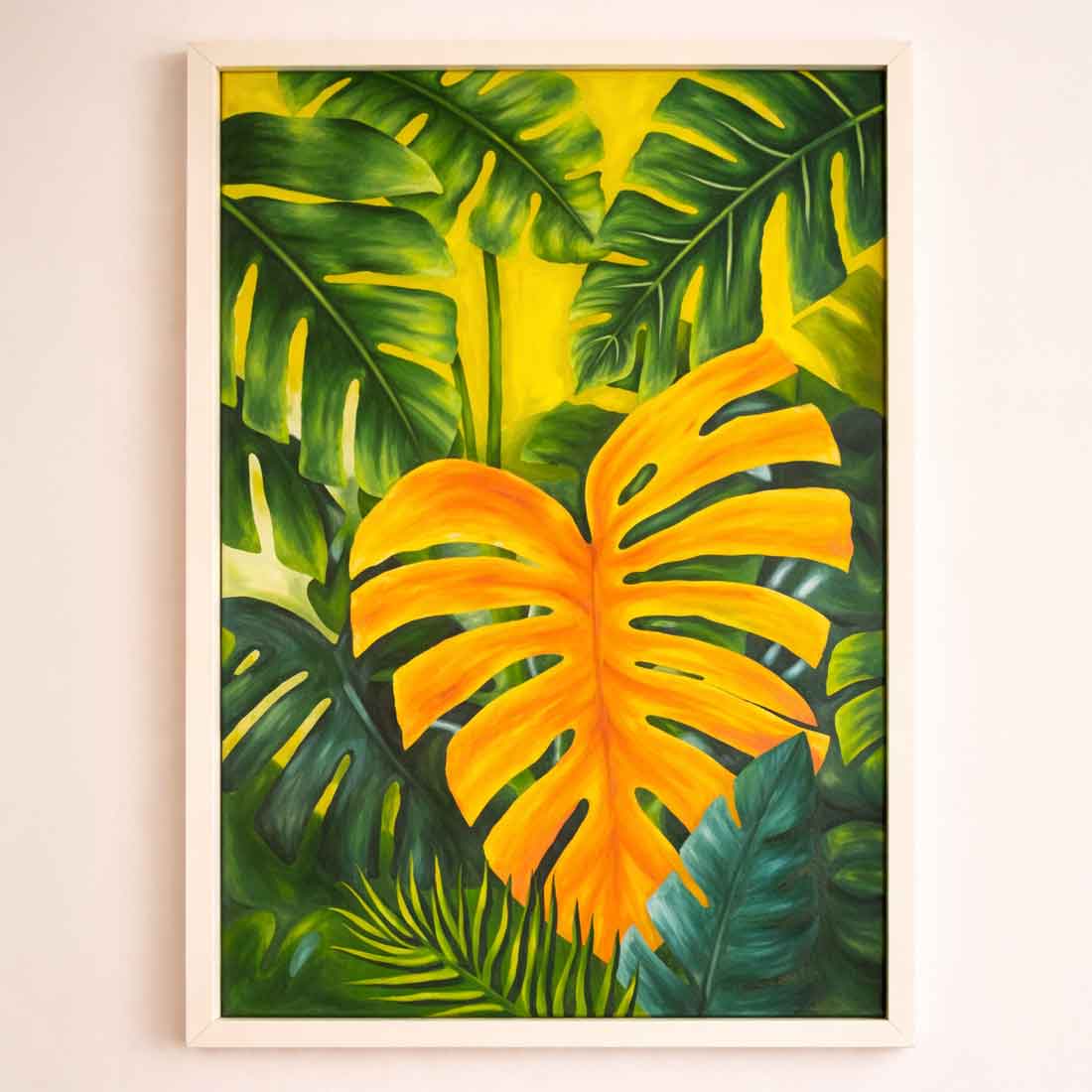 Tropical Forest Wall Painting – 3 pc Combo