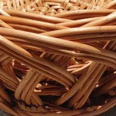 Regal Willow Crown Basket Set - With Handles (Set of 3)