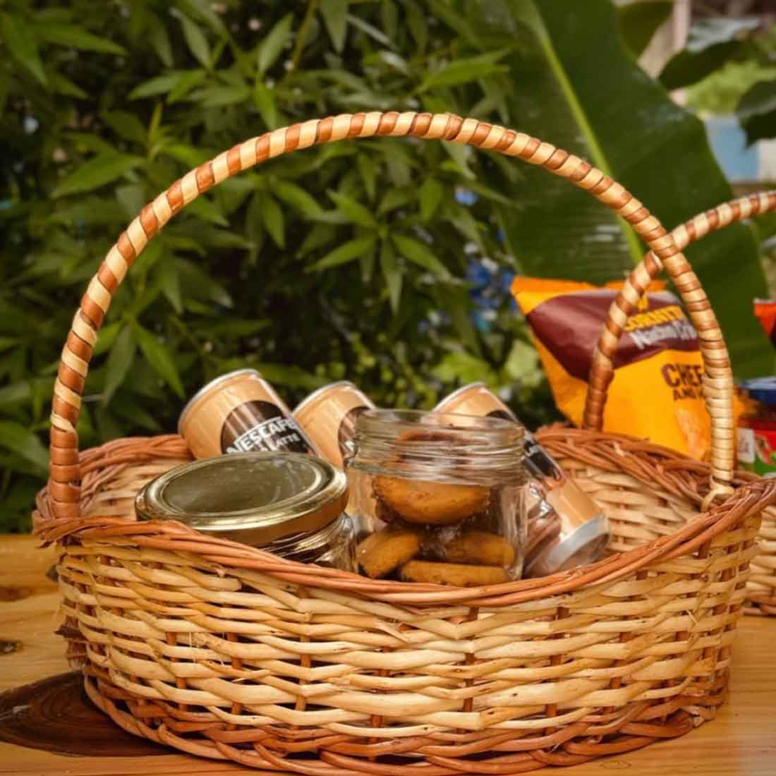 Willow Wave Basket Set - Handcrafted (Set of 3)