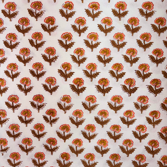 Palen Block Print Cotton Fabric