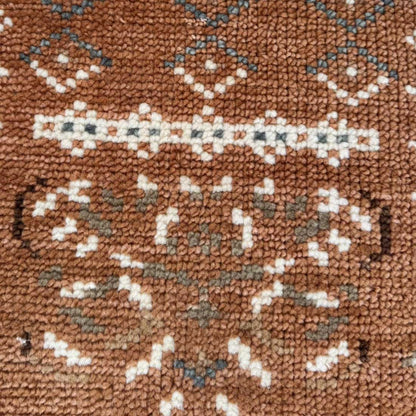 Aural Hand Knotted Abstract Geometric Rug