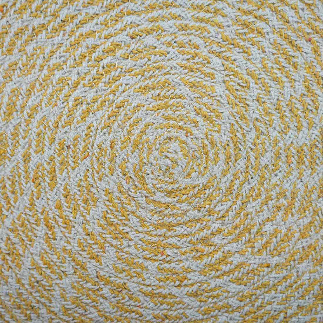 Hush Round Woven Placemat