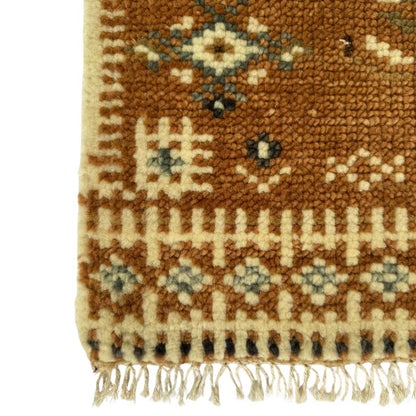 Aural Hand Knotted Abstract Geometric Rug