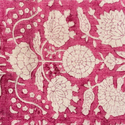Maati Block Printed Linen Fabric